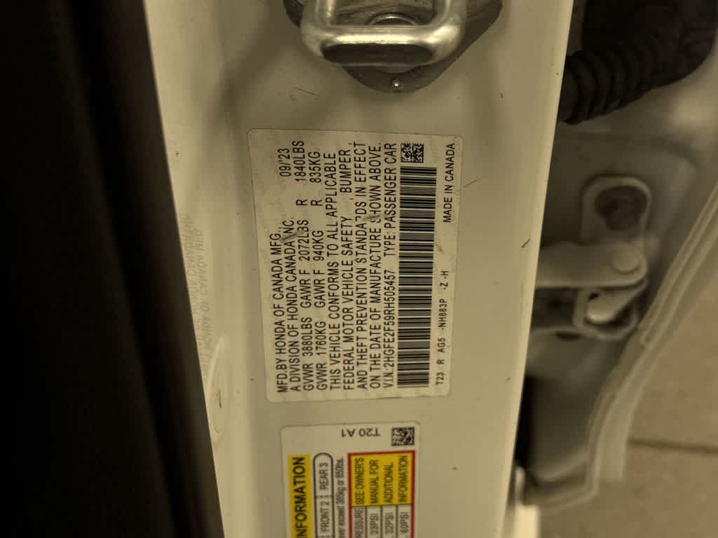 2024 Honda Civic Sport
