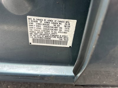 2007 Honda Ridgeline Base