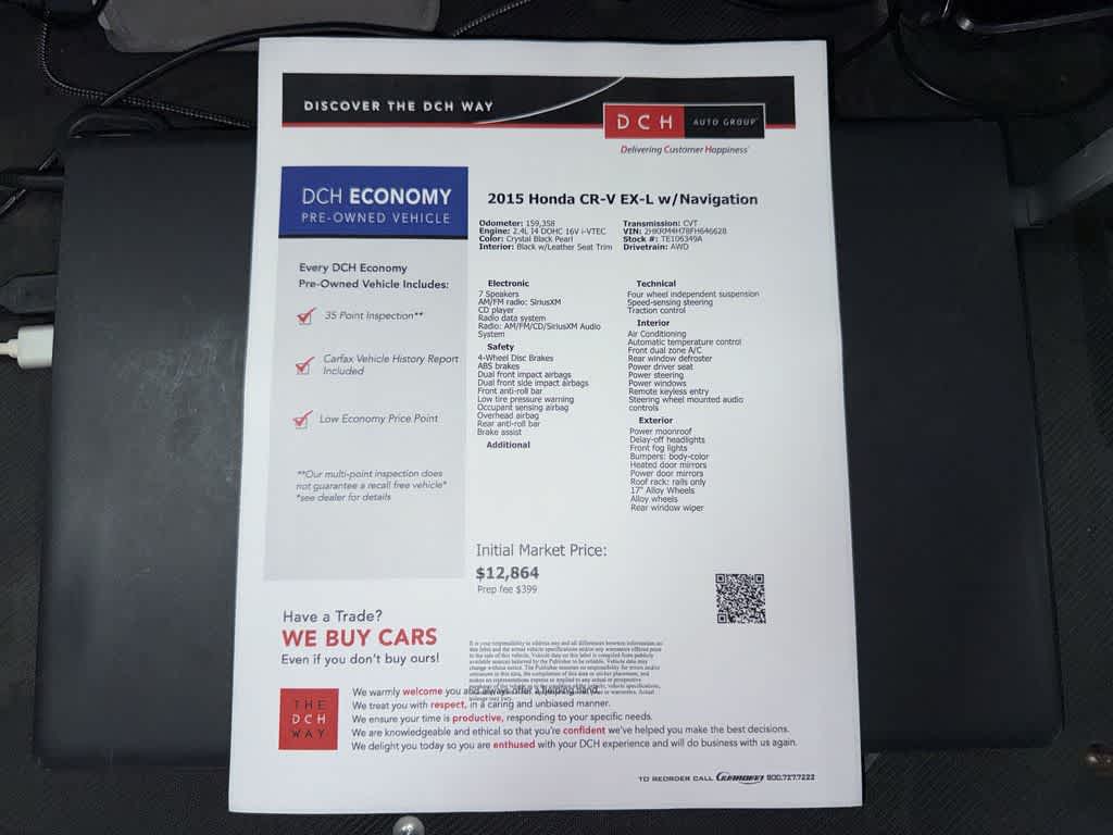 2015 Honda CR-V EX-L