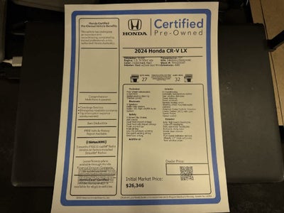 2024 Honda CR-V LX