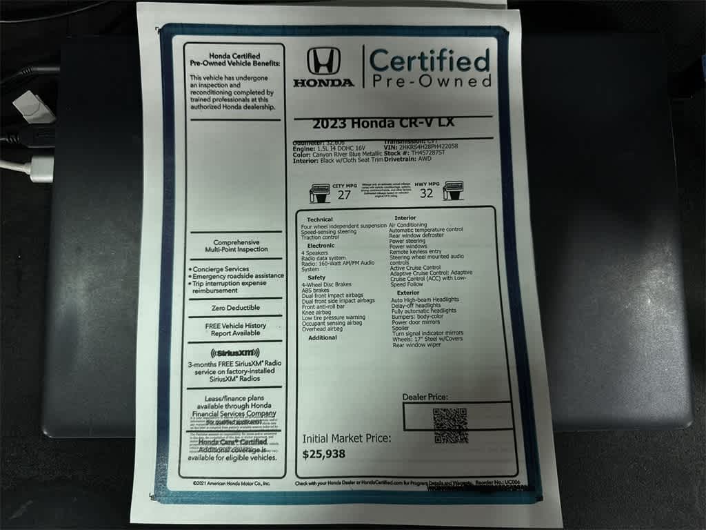 2023 Honda CR-V LX