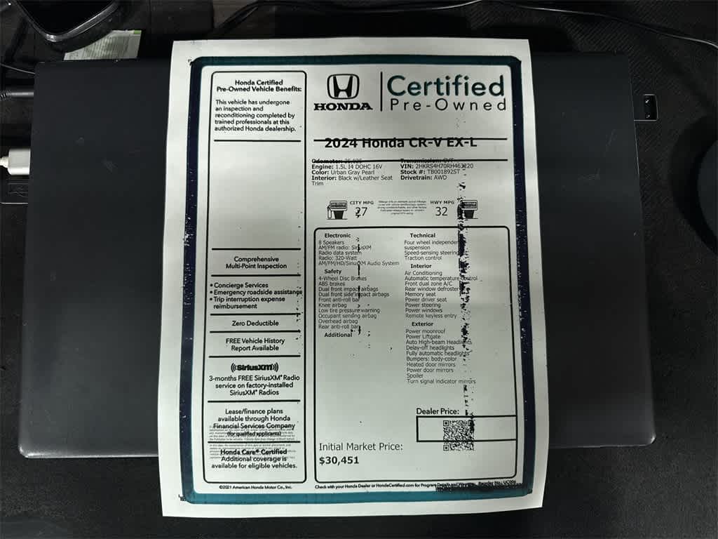 2024 Honda CR-V EX-L