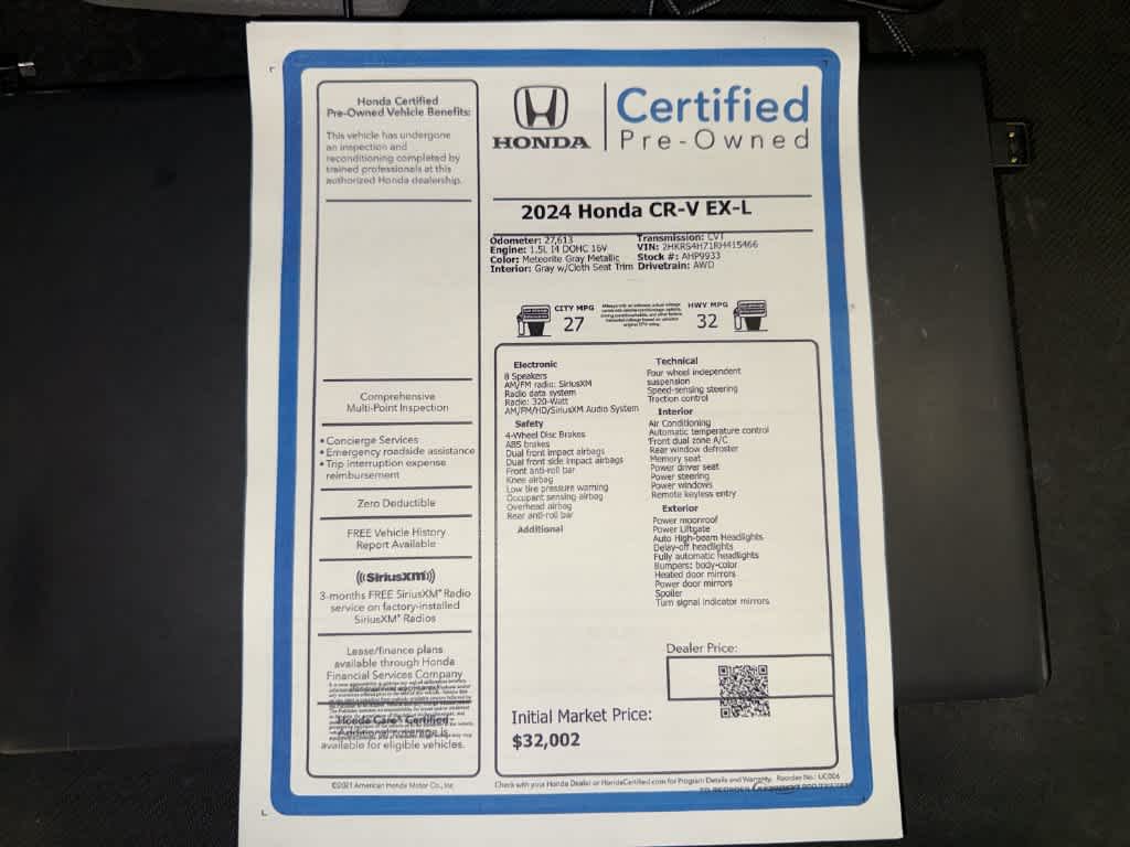 2024 Honda CR-V EX-L