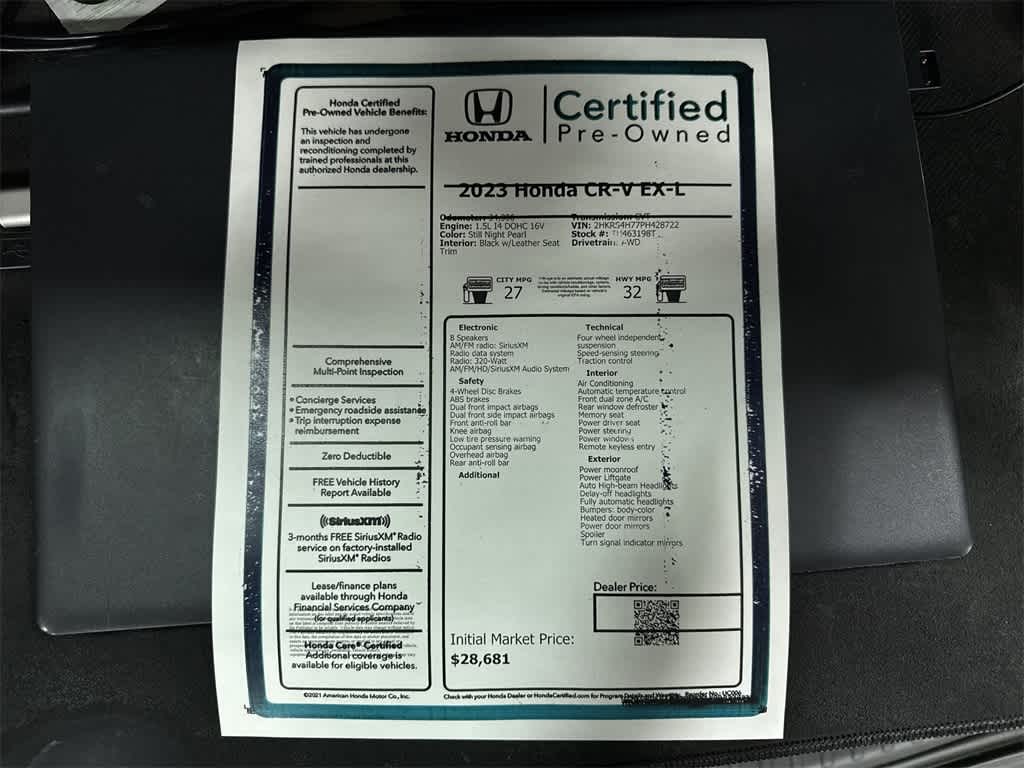 2023 Honda CR-V Base