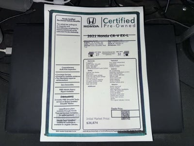 2021 Honda CR-V EX-L