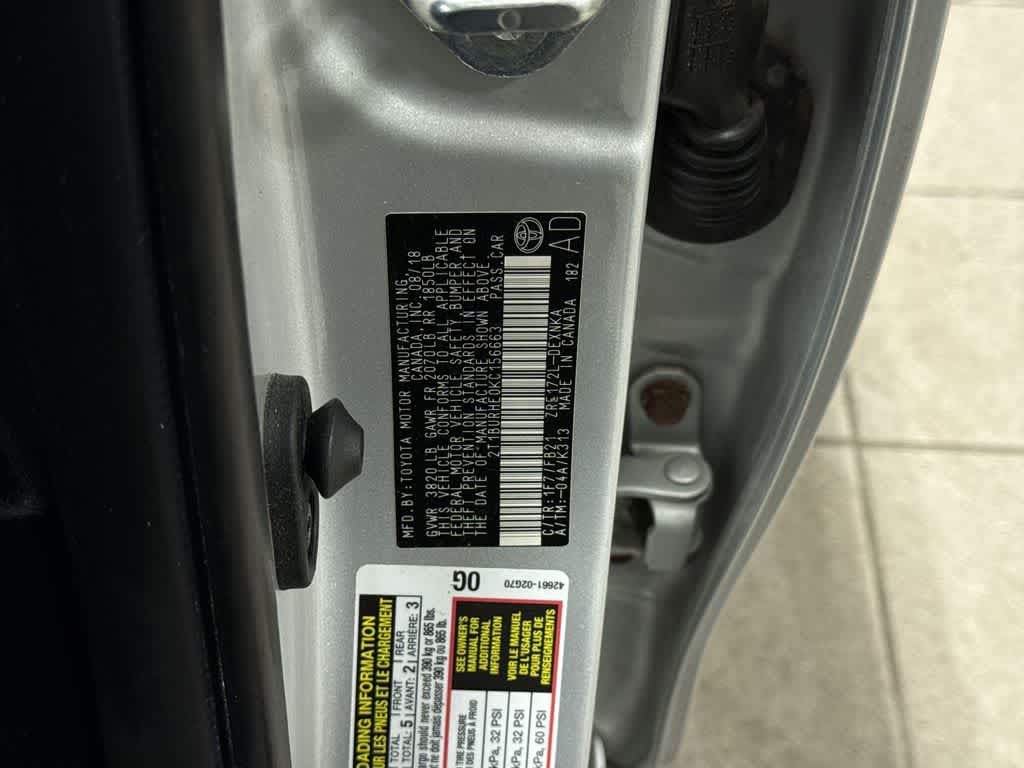 2019 Toyota Corolla L