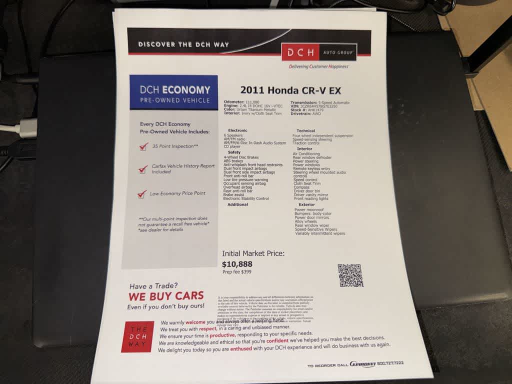 2011 Honda CR-V EX