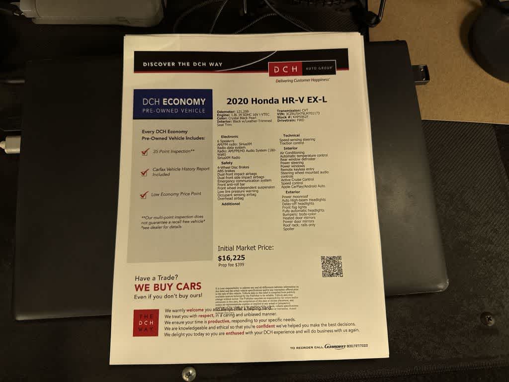 2020 Honda HR-V EX-L
