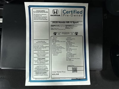 2020 Honda HR-V Sport