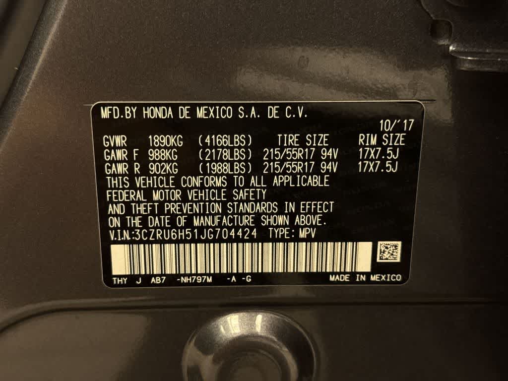 2018 Honda HR-V EX