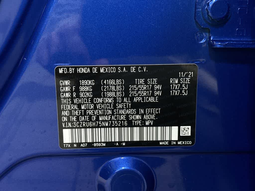 2022 Honda HR-V EX-L