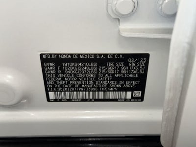 2023 Honda HR-V EX-L