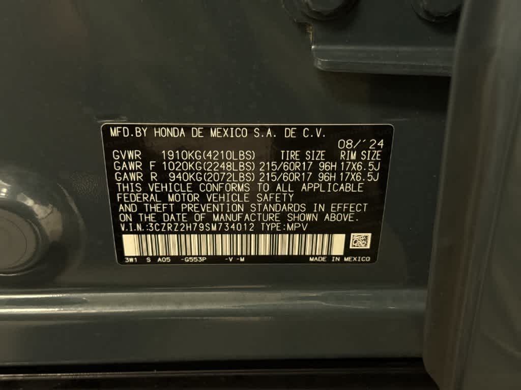 2025 Honda HR-V EX-L