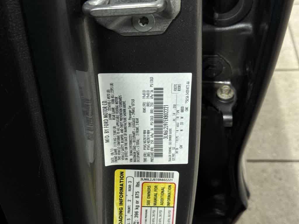 2014 Lincoln MKZ 4dr Sdn AWD