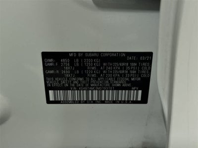 2021 Subaru Outback Limited