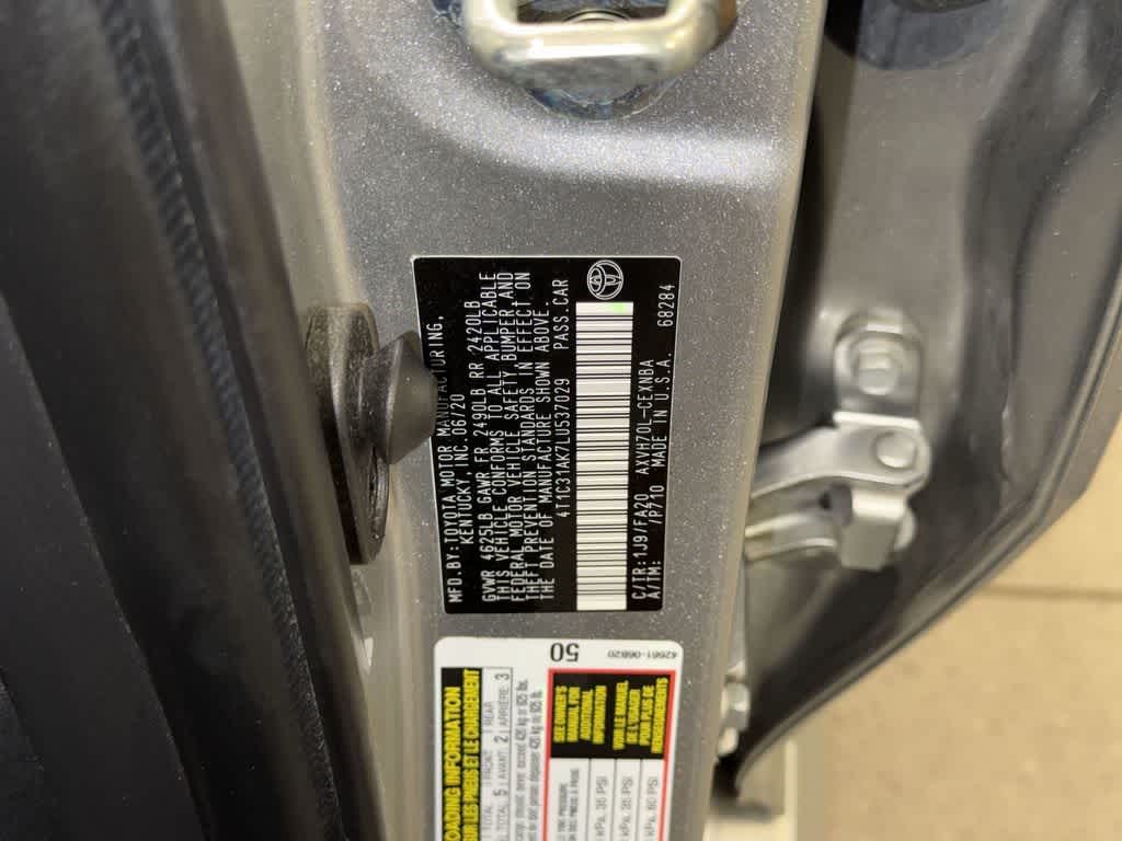 2020 Toyota Camry Hybrid LE