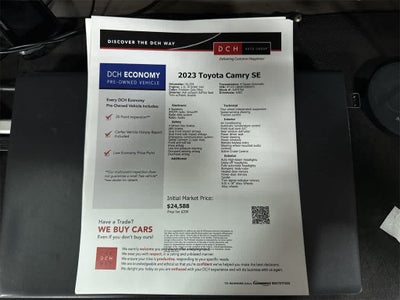 2023 Toyota Camry SE