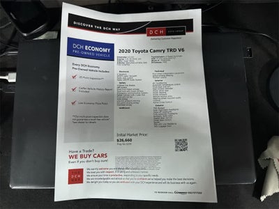 2020 Toyota Camry TRD V6