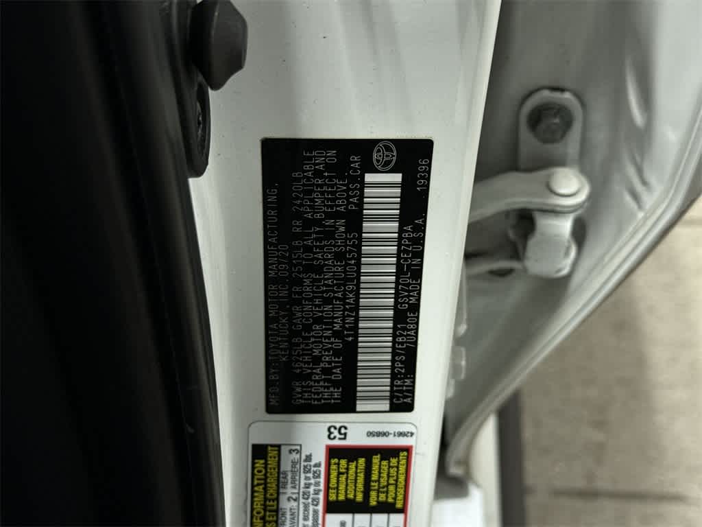 2020 Toyota Camry TRD V6