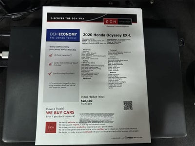 2020 Honda Odyssey EX-L