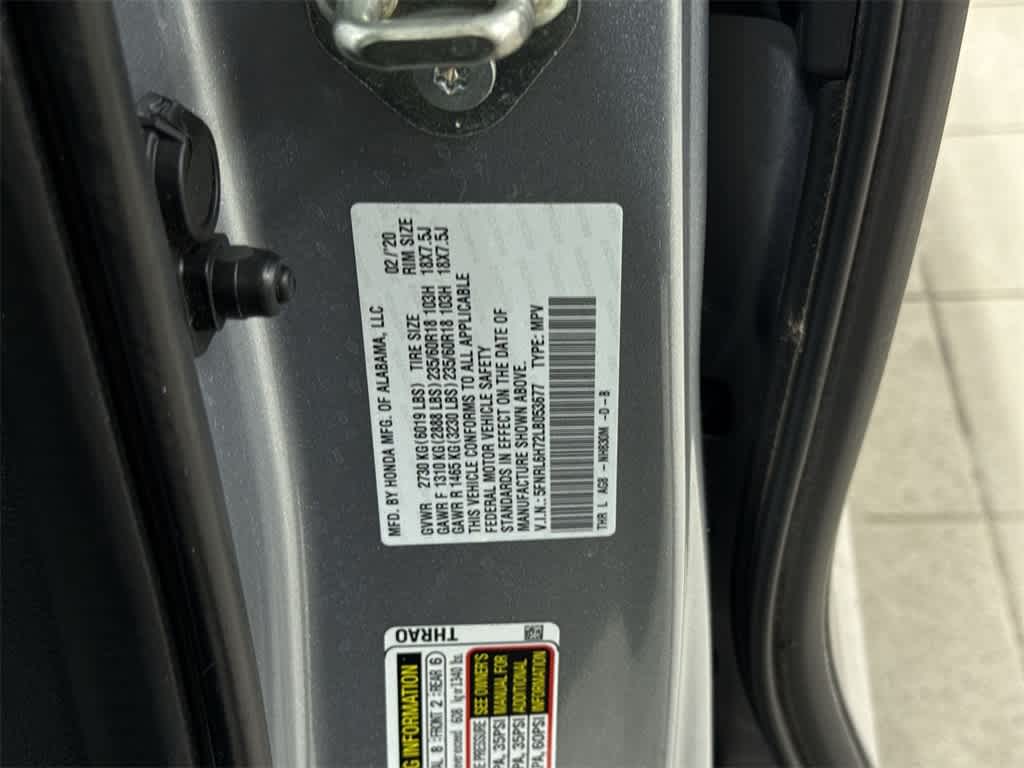 2020 Honda Odyssey EX-L