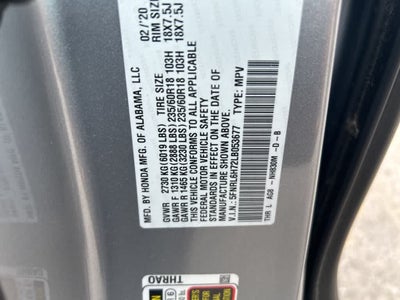 2020 Honda Odyssey EX-L