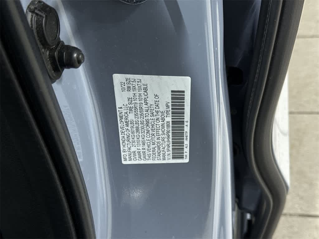 2023 Honda Odyssey Elite