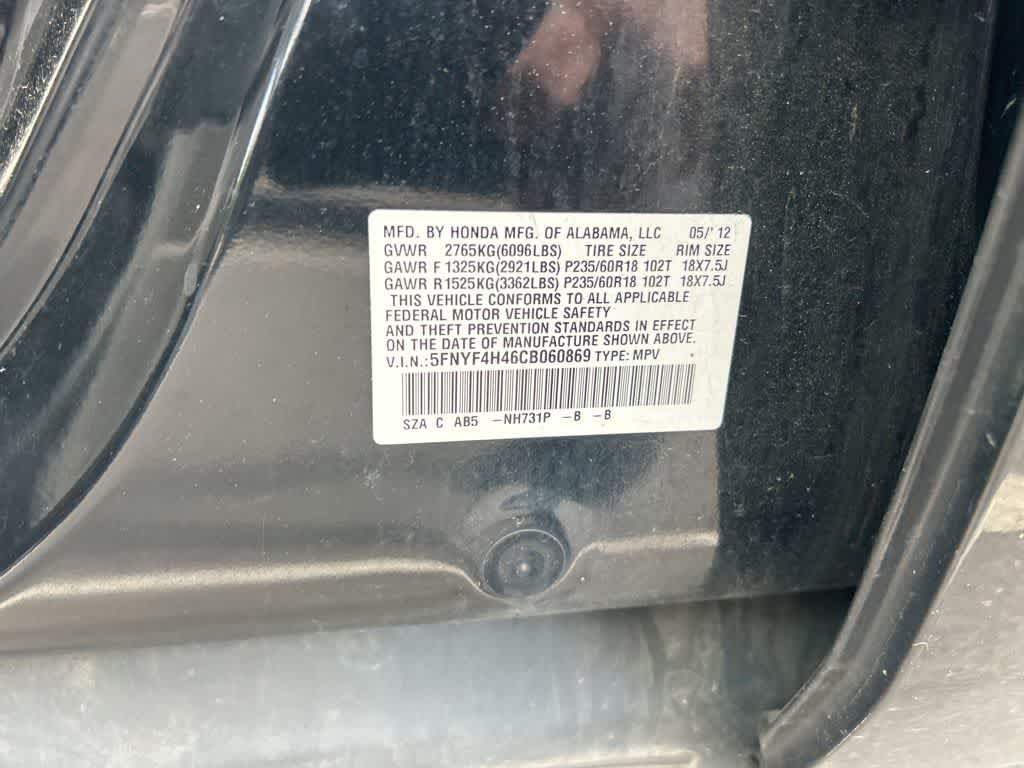 2012 Honda Pilot EX