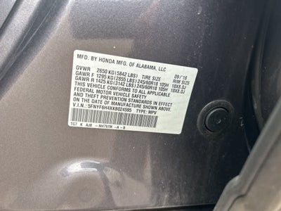 2019 Honda Pilot EX-L w/Navi & RES