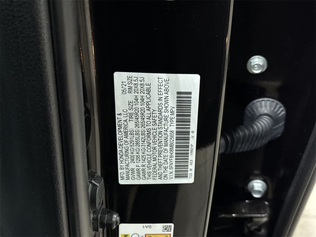 2021 Honda Passport Elite