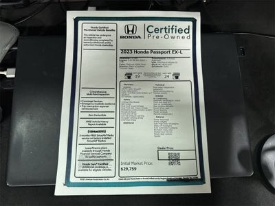 2023 Honda Passport EX-L