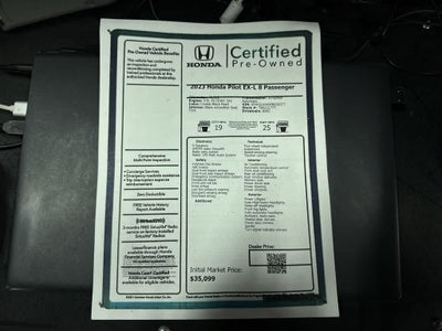 2023 Honda Pilot EX-L 8 Passenger