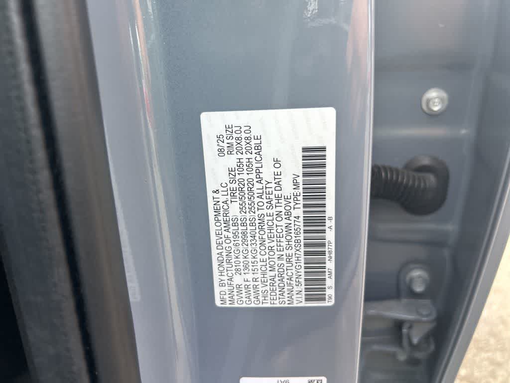 2025 Honda Pilot Touring