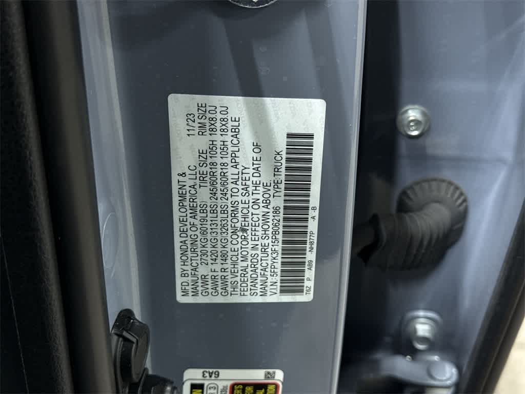 2023 Honda Ridgeline Sport