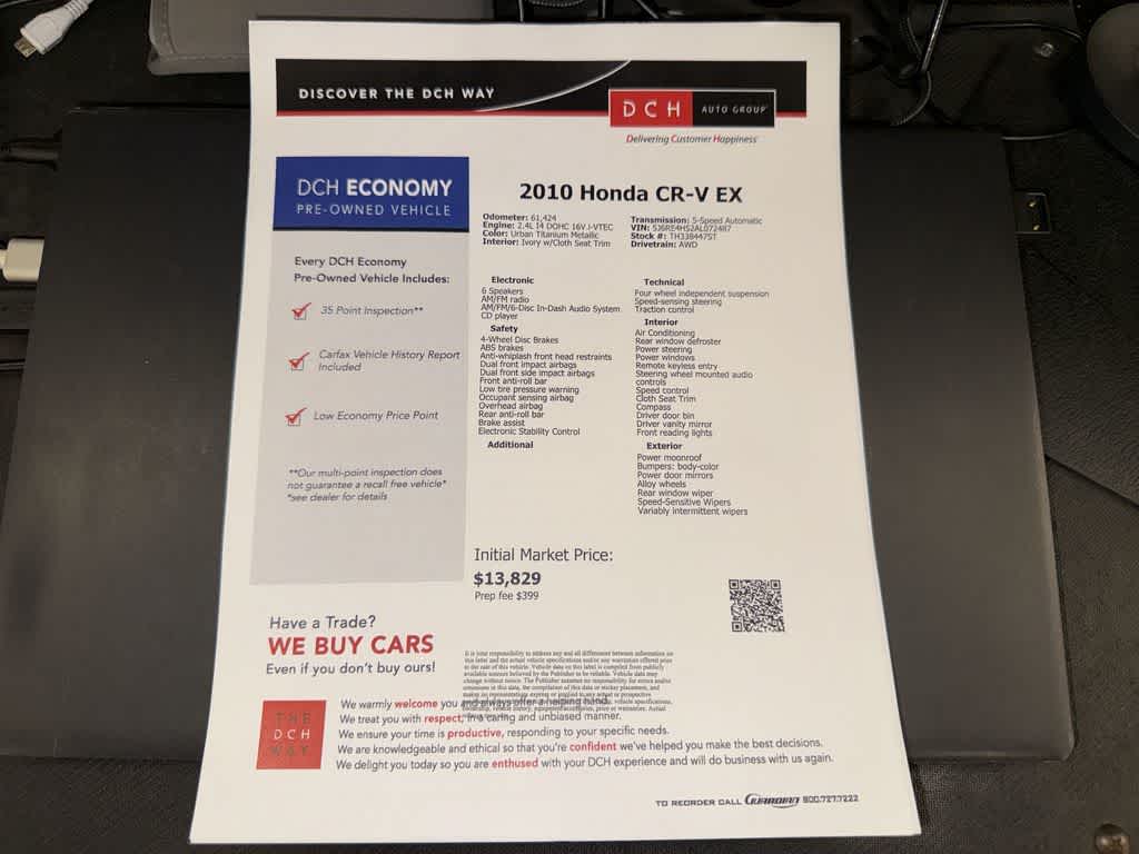 2010 Honda CR-V EX