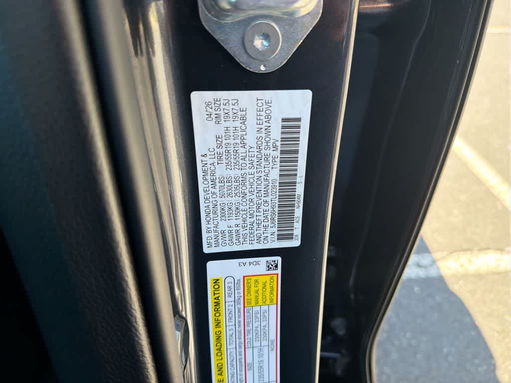 2026 Honda CR-V Hybrid Sport Touring