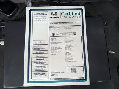 2026 Honda CR-V Hybrid Sport Touring