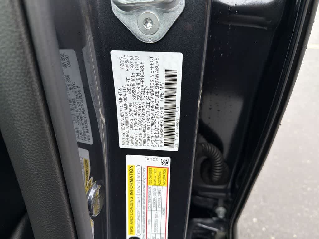 2026 Honda CR-V Hybrid Sport Touring