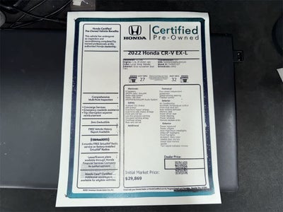 2022 Honda CR-V EX-L