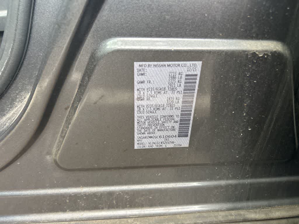 2016 Nissan Pathfinder SV