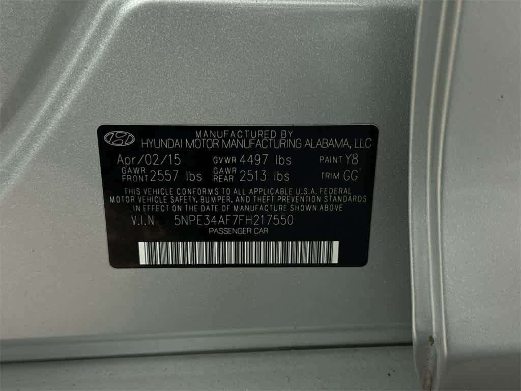 2015 Hyundai Sonata 2.4L Sport