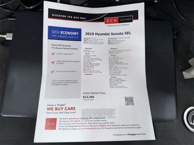 2019 Hyundai Sonata SEL