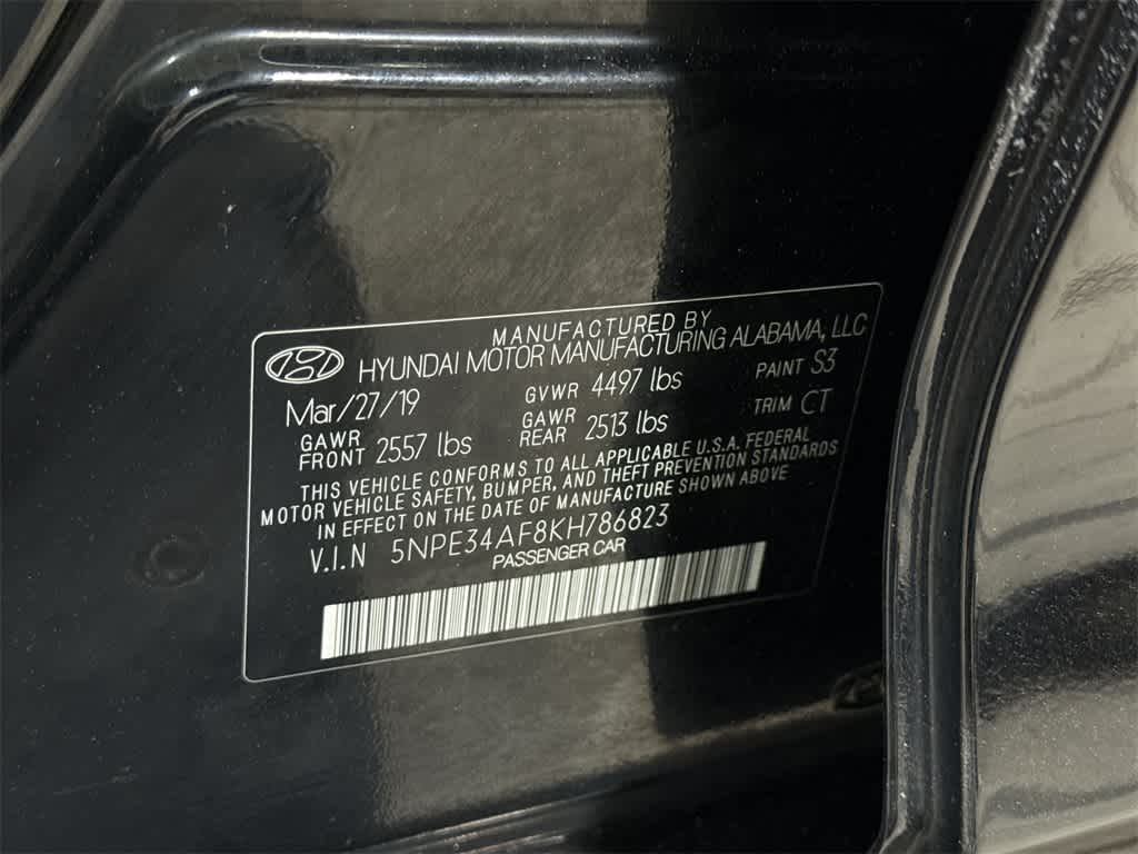 2019 Hyundai Sonata SEL