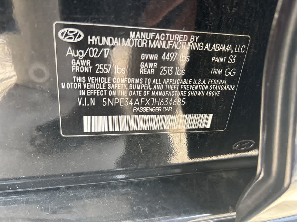 2018 Hyundai Sonata Limited