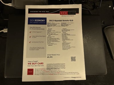 2013 Hyundai Sonata GLS
