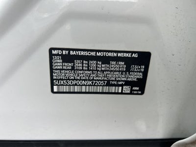 2022 BMW X3 xDrive30i