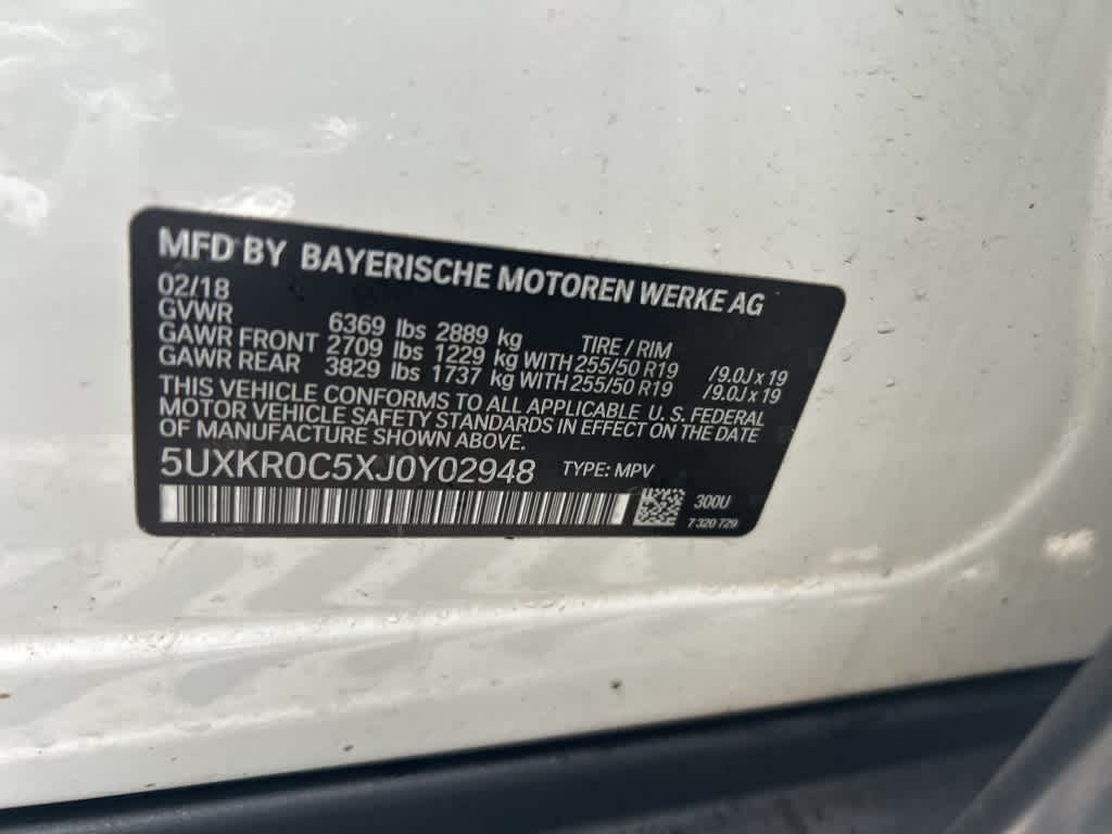 2018 BMW X5 xDrive35i