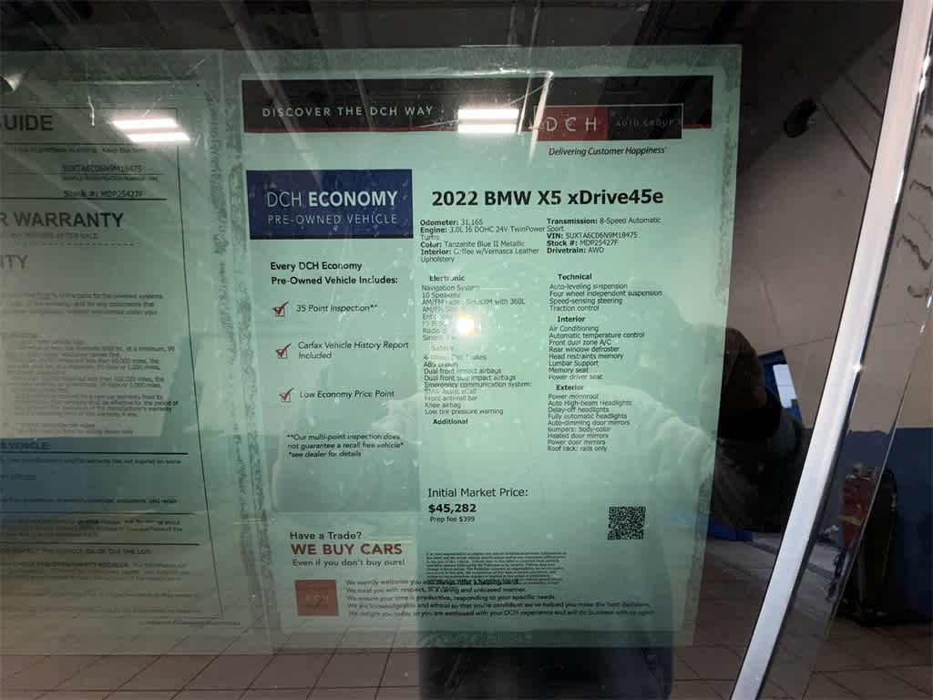 2022 BMW X5 xDrive45e