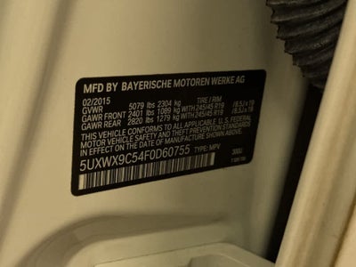 2015 BMW X3 xDrive28i xDrive28i