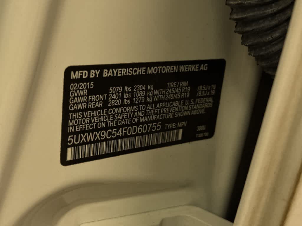 2015 BMW X3 xDrive28i xDrive28i